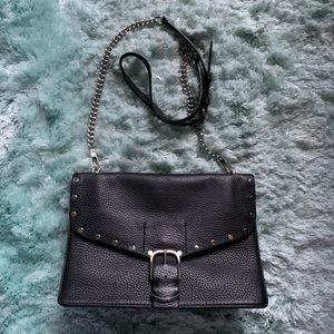 Rebecca Minkoff Black Leather Crossbody Bag